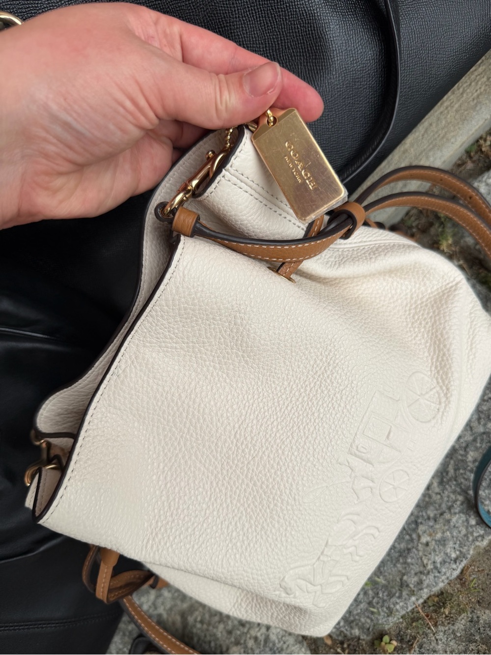 🫐✨ COACH Y2K Bundle of 8 - Leather Totes, Wristlets - NWT Andy Tote ✨🫐 - Picture 7 of 16